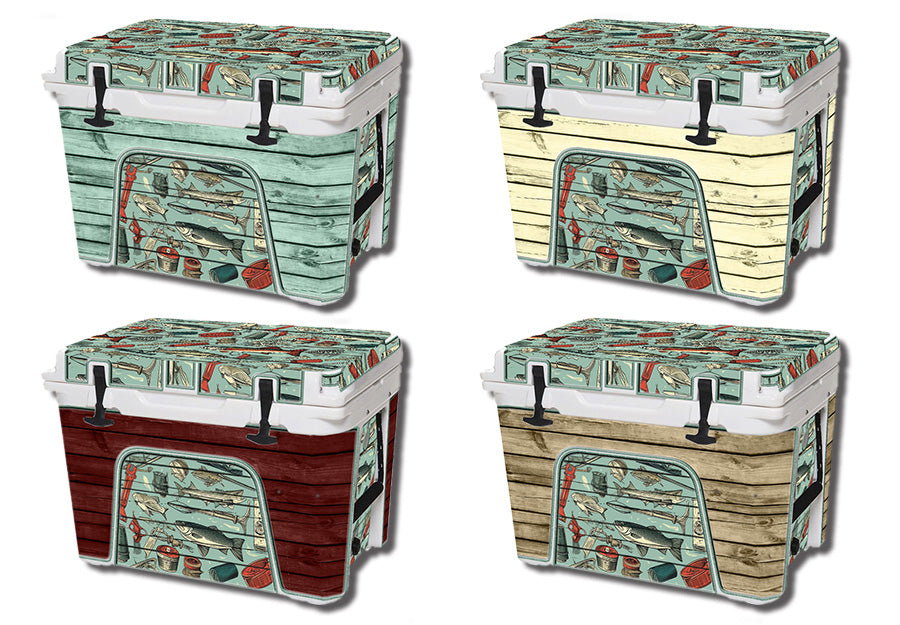Vintage Fish Cooler Wrap
