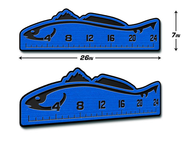 SeaDek Fish Ruler | 24" Fishing Accessories - Redfish Design