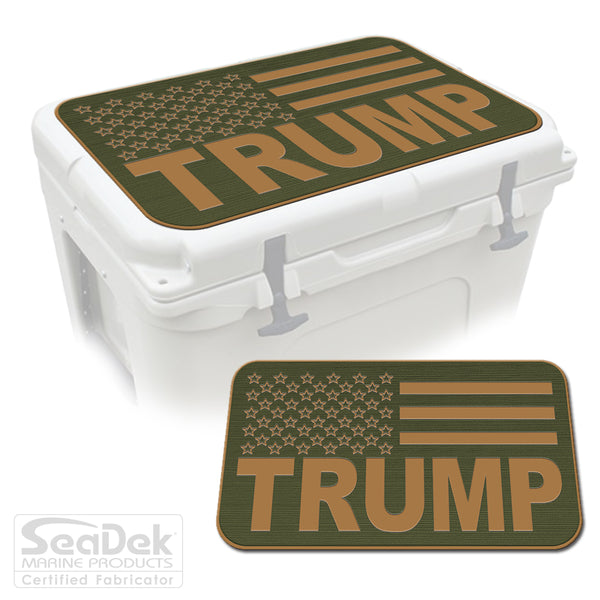 USATuff SeaDek Cooler Pad Tops - Trump Patriotic Design