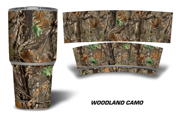 Brown Desert Camo Camouflage  Skin For RTIC 20oz Tumbler 2018-up –