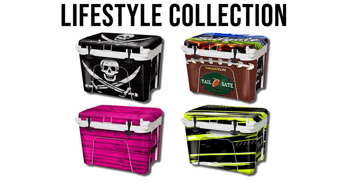 USATuff - Premium Cooler Wrap Decals - Top Featured Designs