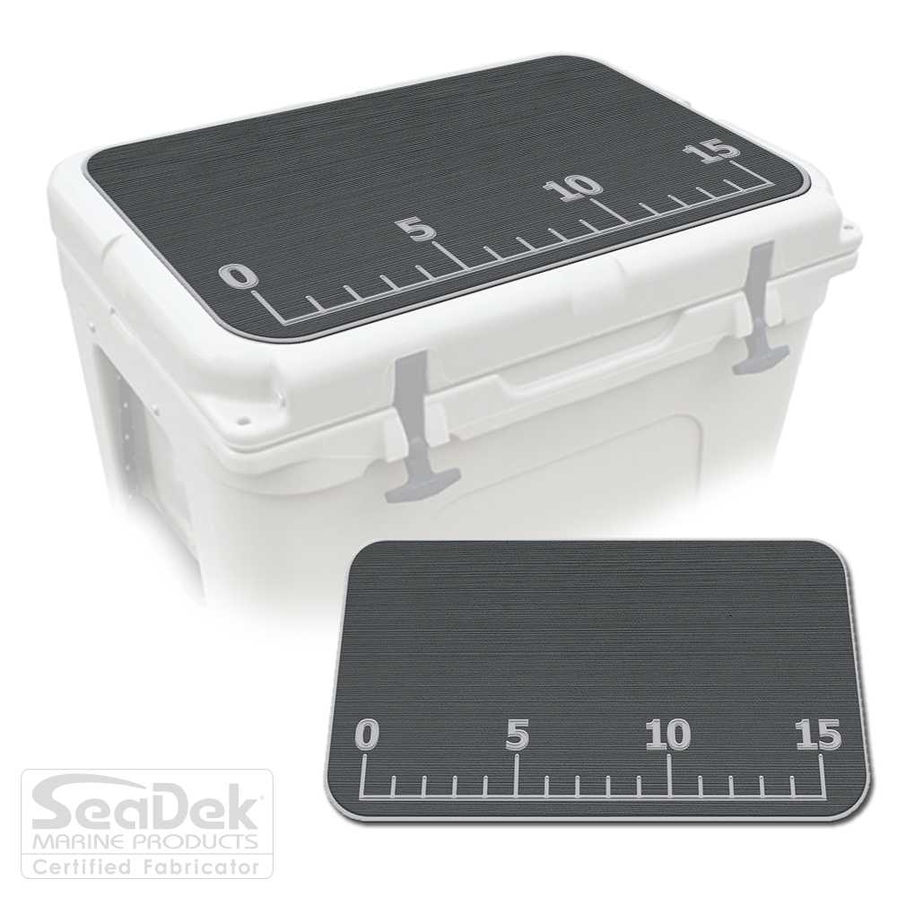 RULER PADS FOR RTIC COOLERS - DARKGRAY/STORMGRAY