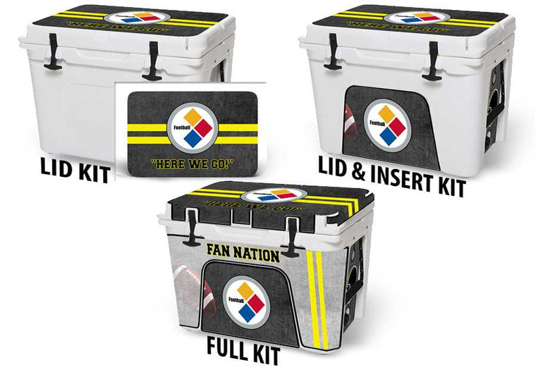 USATuff Vinyl Cooler Wrap Decal Sticker Kit - Fan Nation