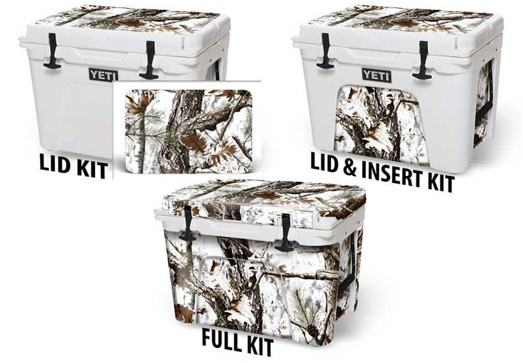 USATuff Vinyl Cooler Wrap Decal Skin Sticker Kit - 