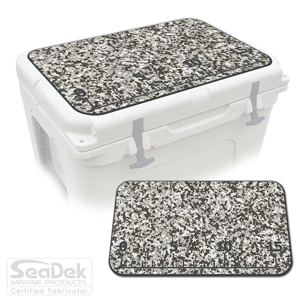 RULER PADS FOR RTIC COOLERS - SNOWCAMO/DARKGRAY