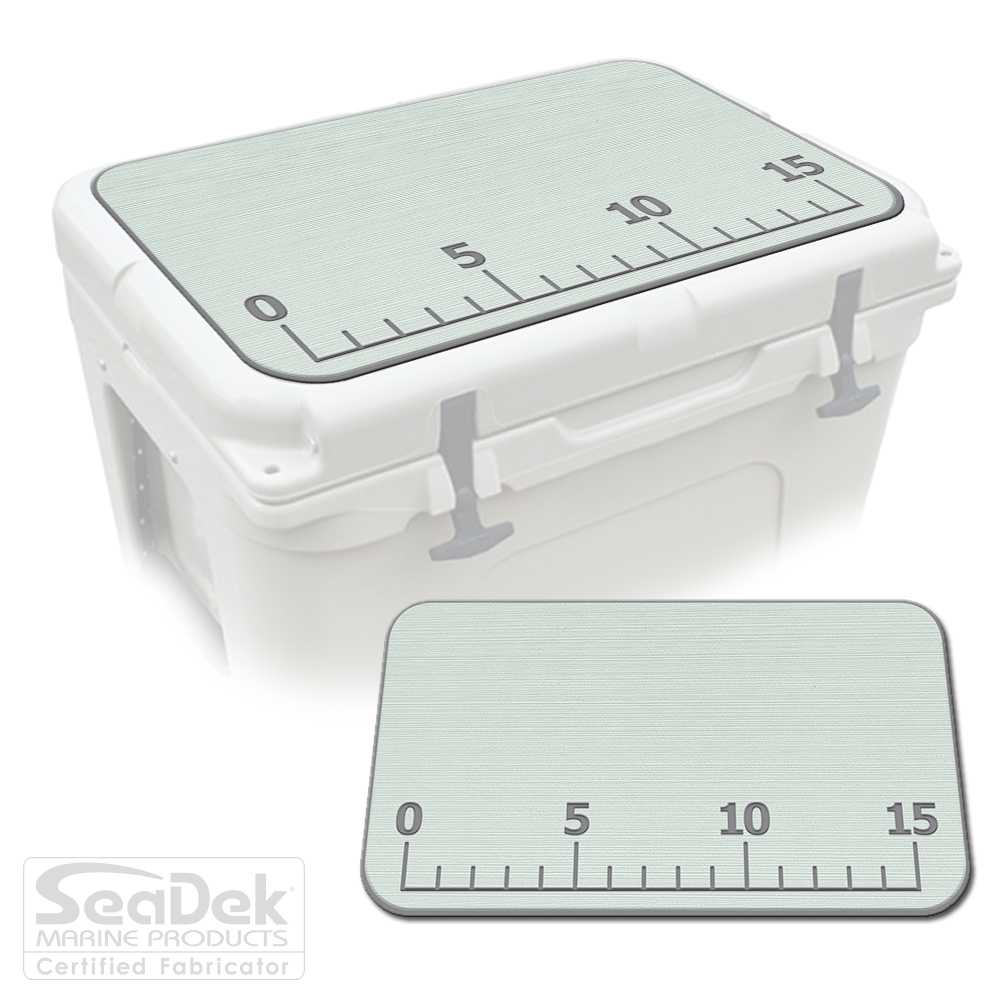 RULER PADS FOR RTIC COOLERS - SEAFOAM/STORMGRAY