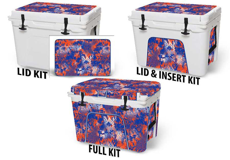 USATuff Vinyl Cooler Wrap Decal Skin Sticker Kit - Krytek BSU