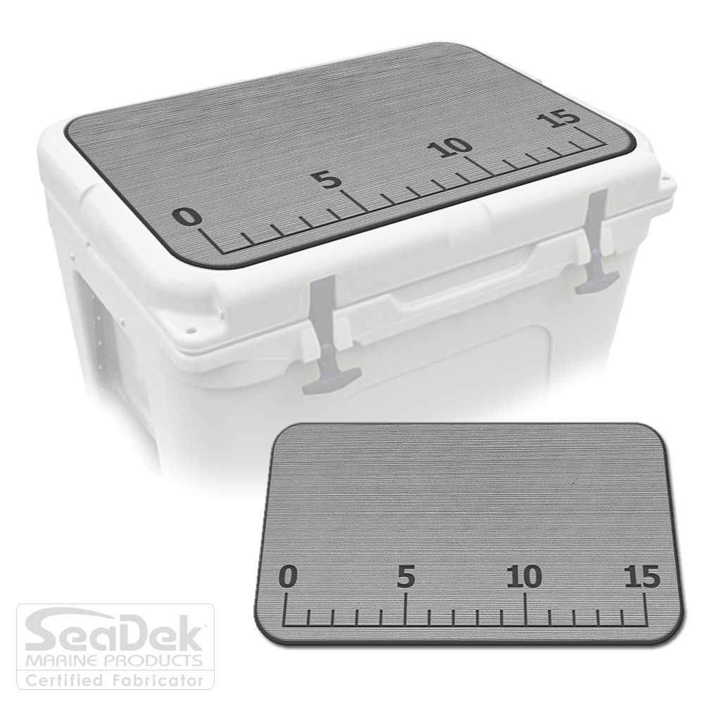 RULER PADS FOR RTIC COOLERS - STORMGRAY/DARKGRAY