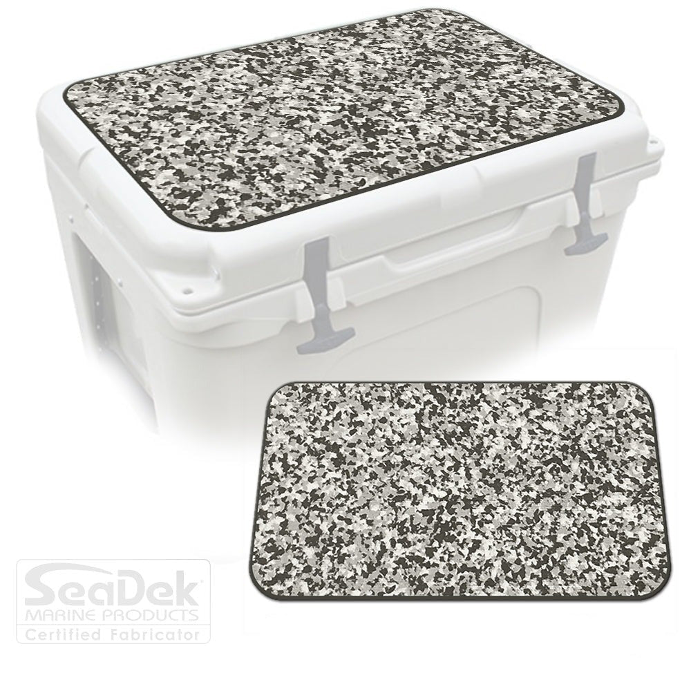 YETI TUNDRA 105 BLANK SEADEK COOLER PAD SNOW CAMO / DARK GRAY