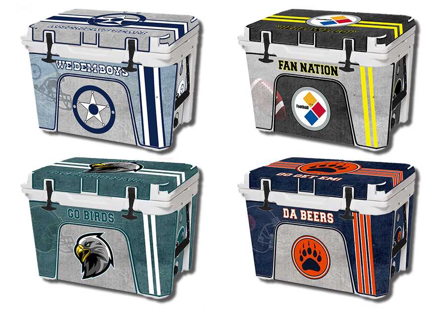 USATuff Tailgate Collection - America's Team, Fan Nation, Awww Yeah, Go Birds, Go Team Go, Da Beers, Tailgate