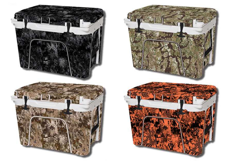 CLEARANCE Cooler Vinyl Wrap Sticker | fits YETI Tundra 35 LID | Pink Camo