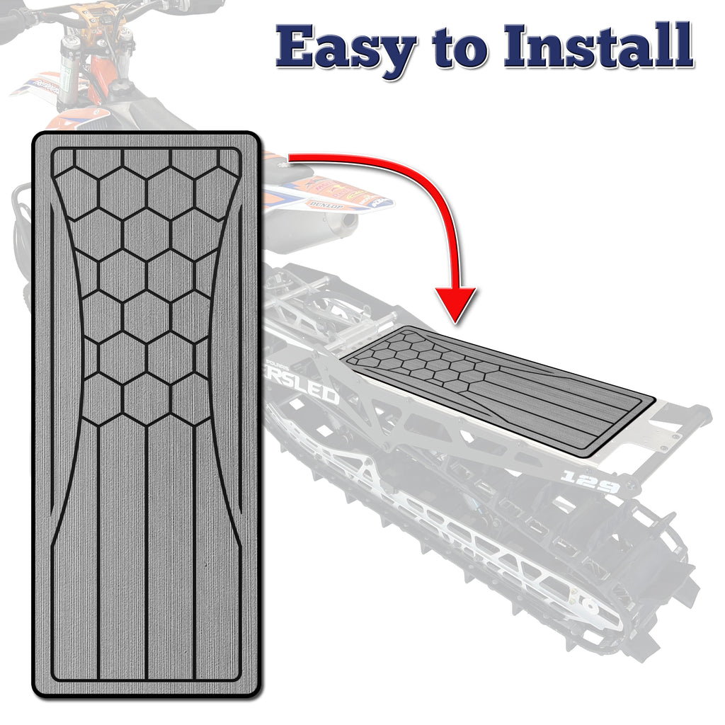 Timbersled MTN.Top Easy to Install Tunnel Pad