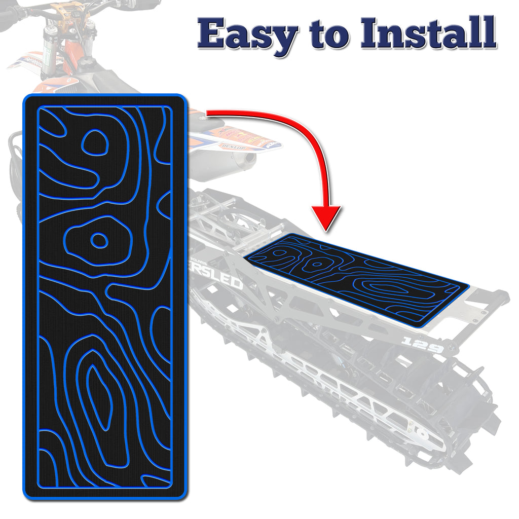 Timbersled MTN.Top Easy to Install Tunnel Pad