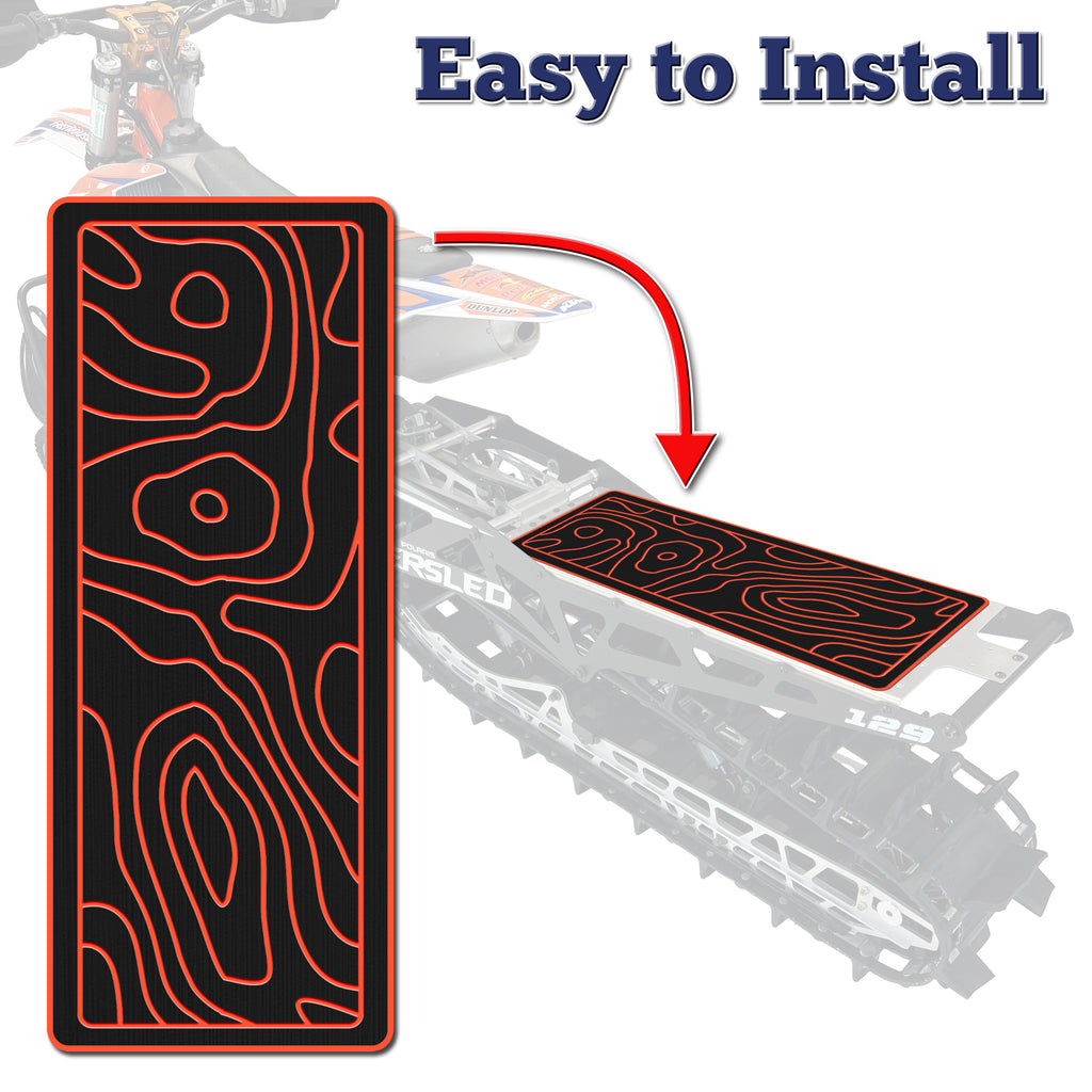Timbersled MTN.Top Easy to Install Tunnel Pad