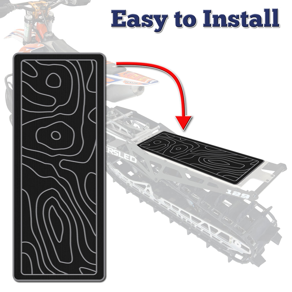 Timbersled MTN.Top Easy to Install Tunnel Pad
