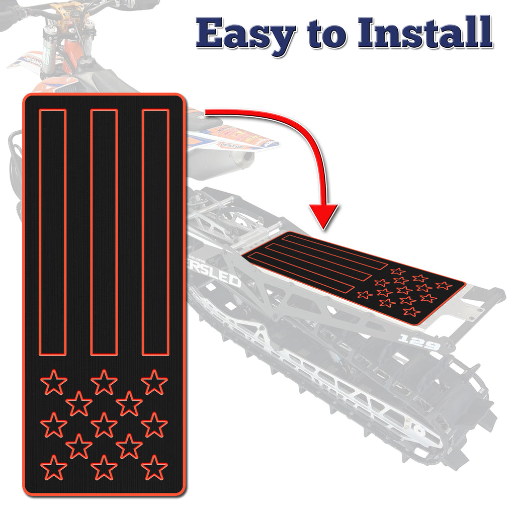 Timbersled MTN.Top Easy to Install Tunnel Pad