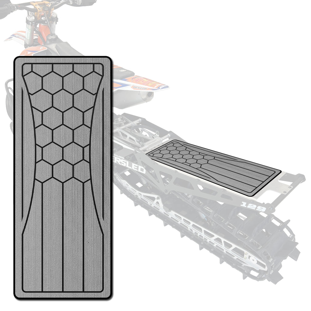 USATuff SeaDek Timbersled and MTN.top Tunnel Pad Snowbike Accessories