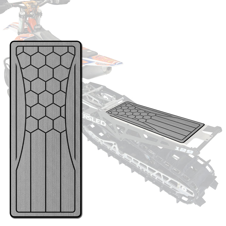 USATuff SeaDek Timbersled and MTN.top Tunnel Pad Snowbike Accessories