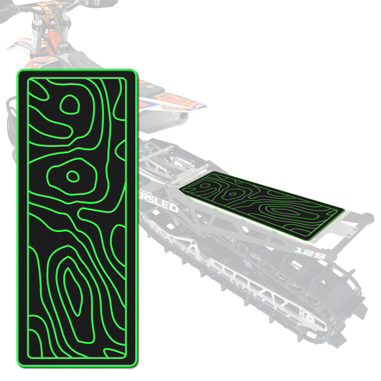 USATuff SeaDek Timbersled and MTN.top Tunnel Pad Snowbike Accessories