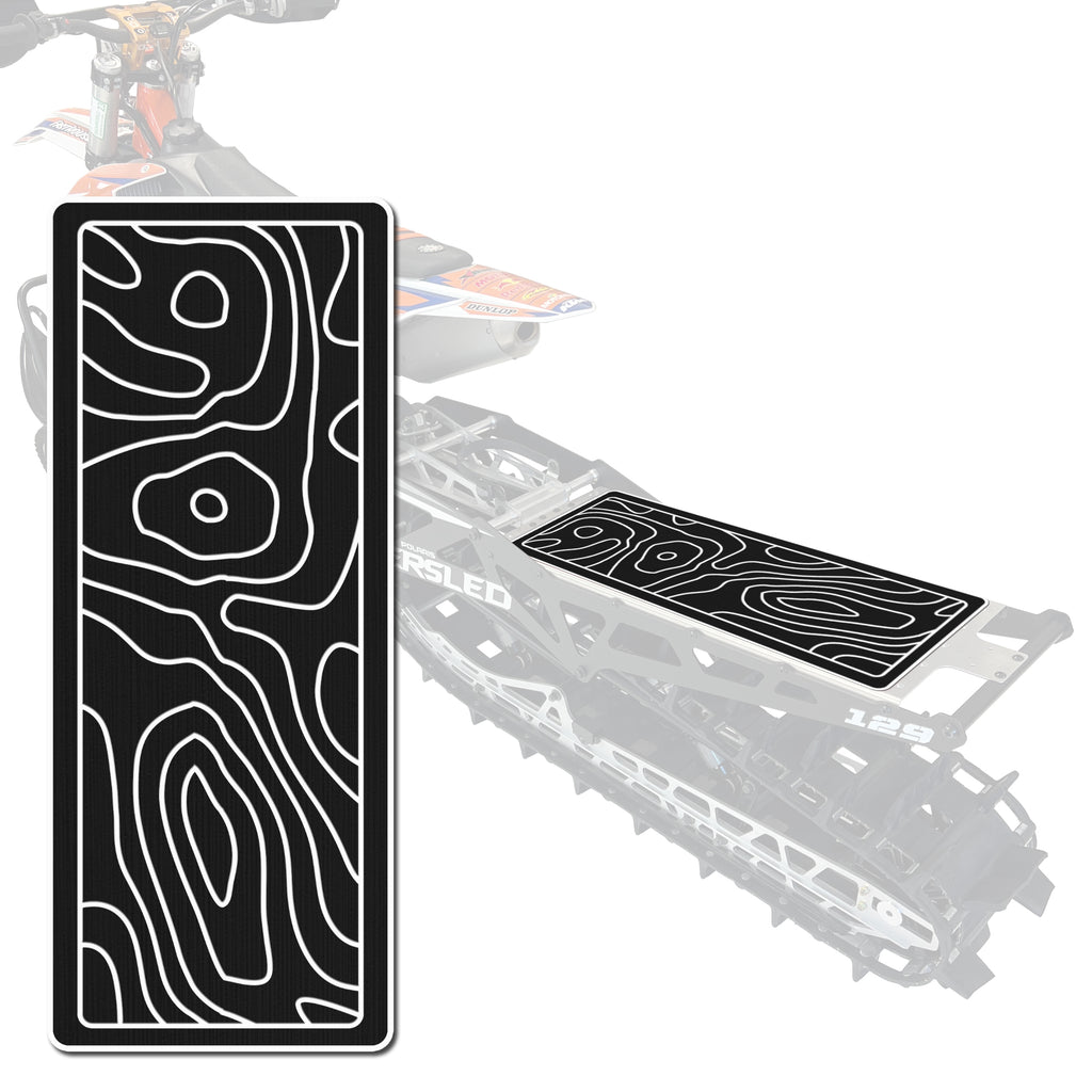 USATuff SeaDek Timbersled and MTN.top Tunnel Pad Snowbike Accessories