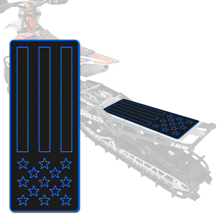 USATuff SeaDek Timbersled and MTN.top Tunnel Pad Snowbike Accessories