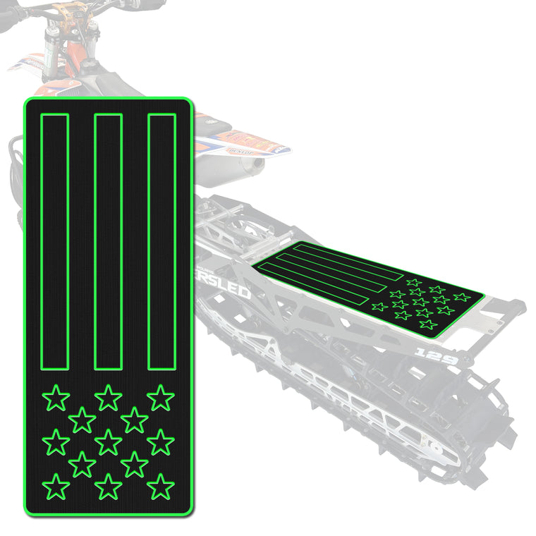 USATuff SeaDek Timbersled and MTN.top Tunnel Pad Snowbike Accessories