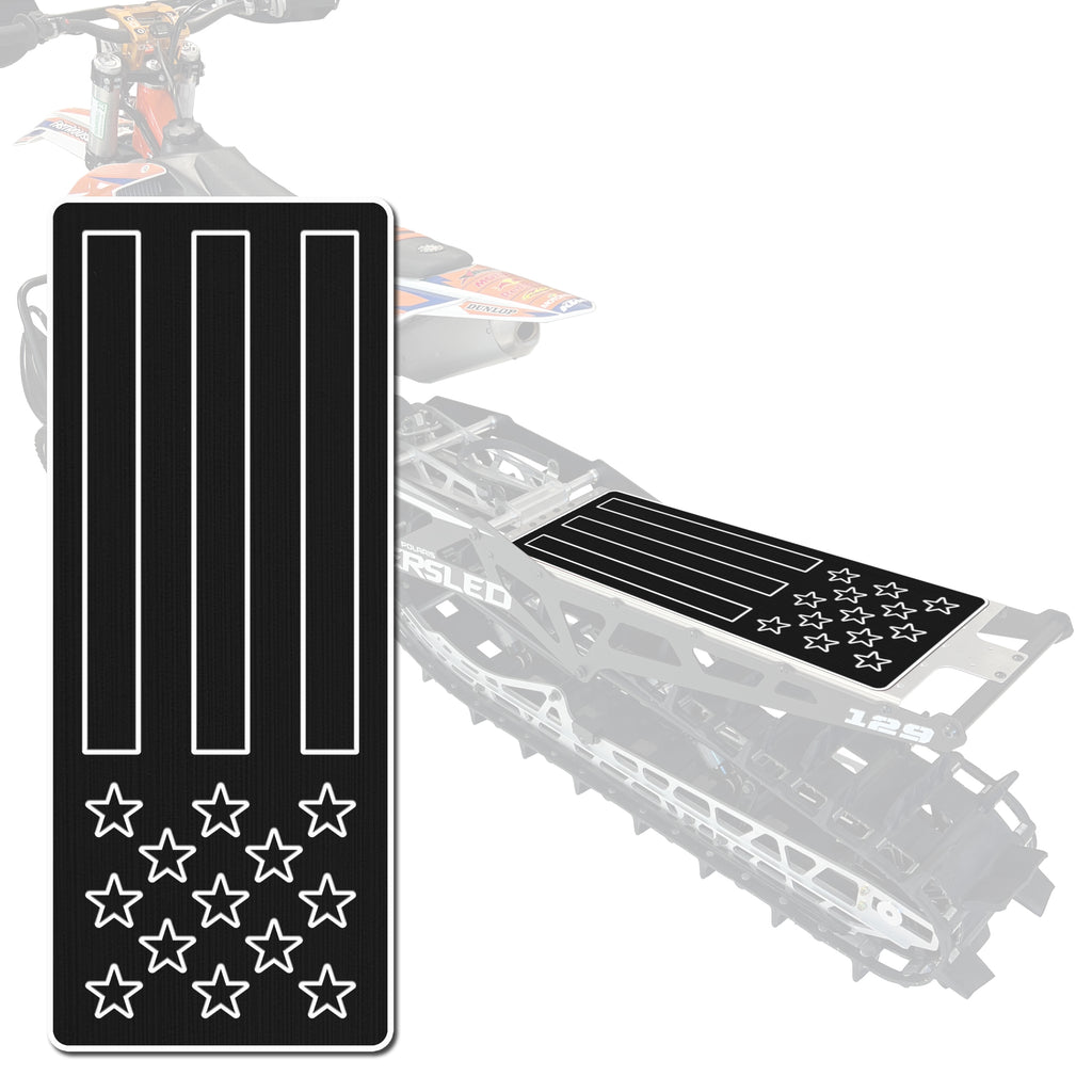 USATuff SeaDek Timbersled and MTN.top Tunnel Pad Snowbike Accessories