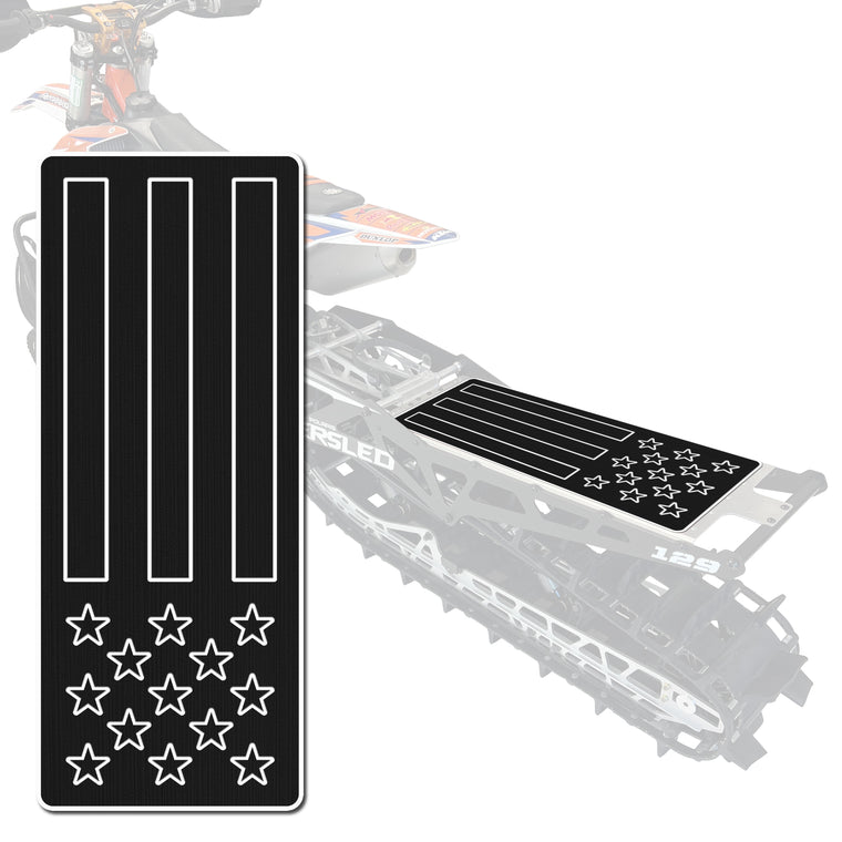 USATuff SeaDek Timbersled and MTN.top Tunnel Pad Snowbike Accessories