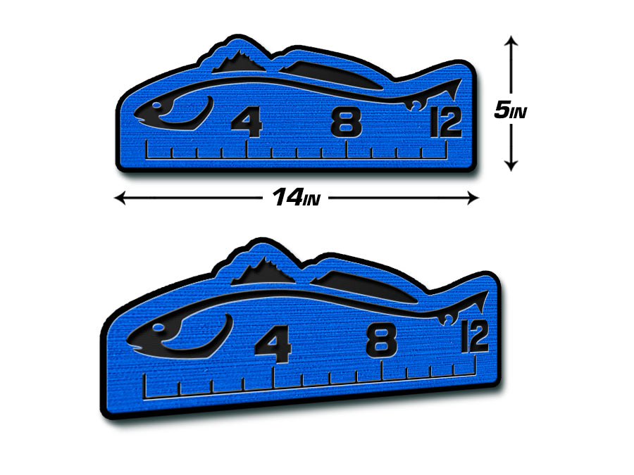 SeaDek Fish Ruler  12 Fishing Accessories - Trout Design