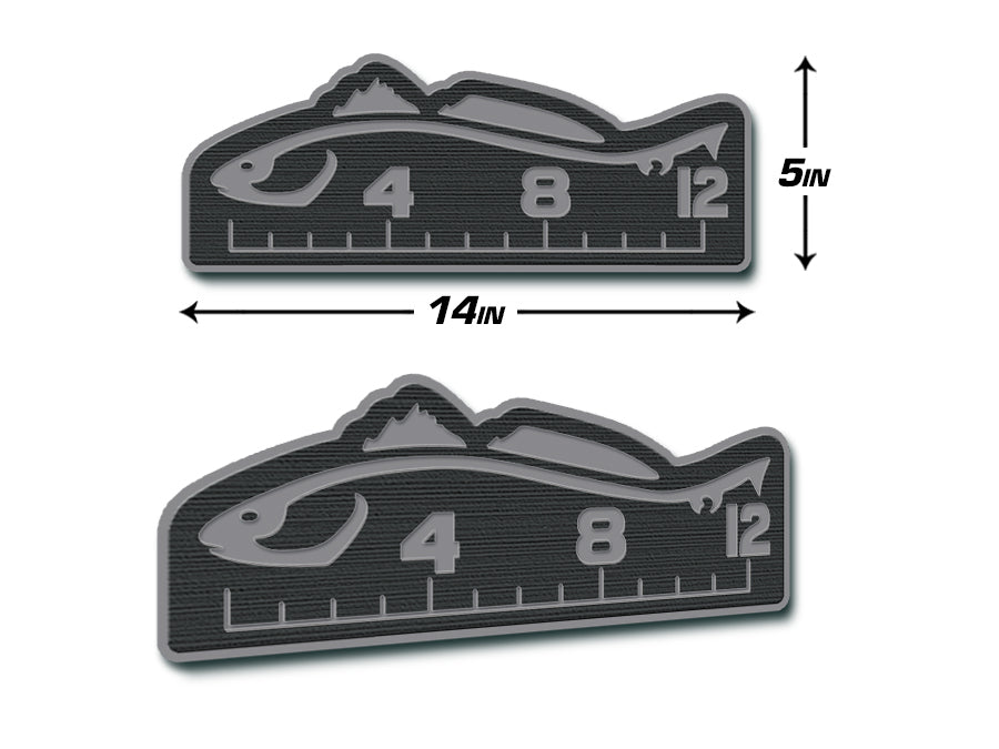 Red Fish Ruler SeaDek Fish Ruler 12