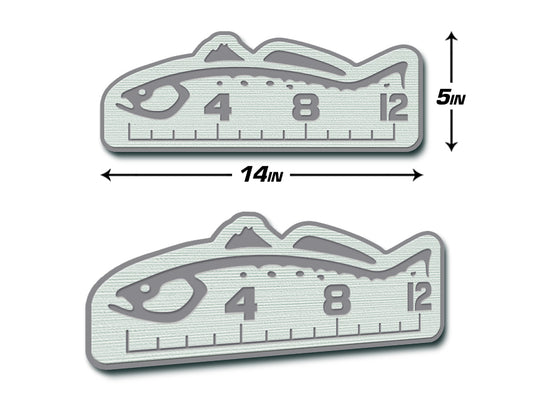 SeaDek Fish Ruler 24 Fishing Accessories - Trout Design