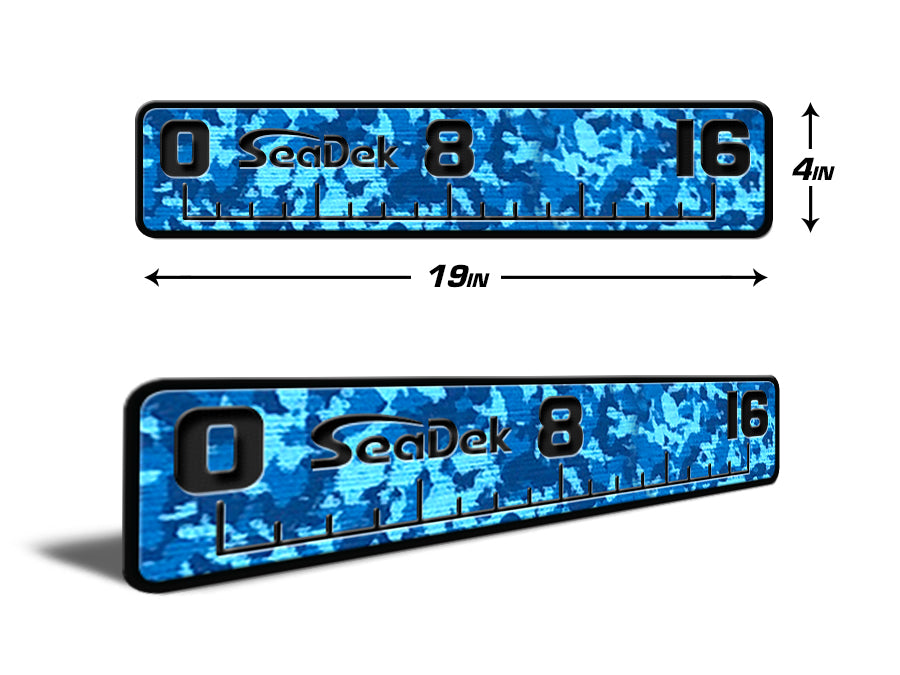 USATuff Fish Measuring Ruler / 16" Design / SeaDek Marine Mat EVA