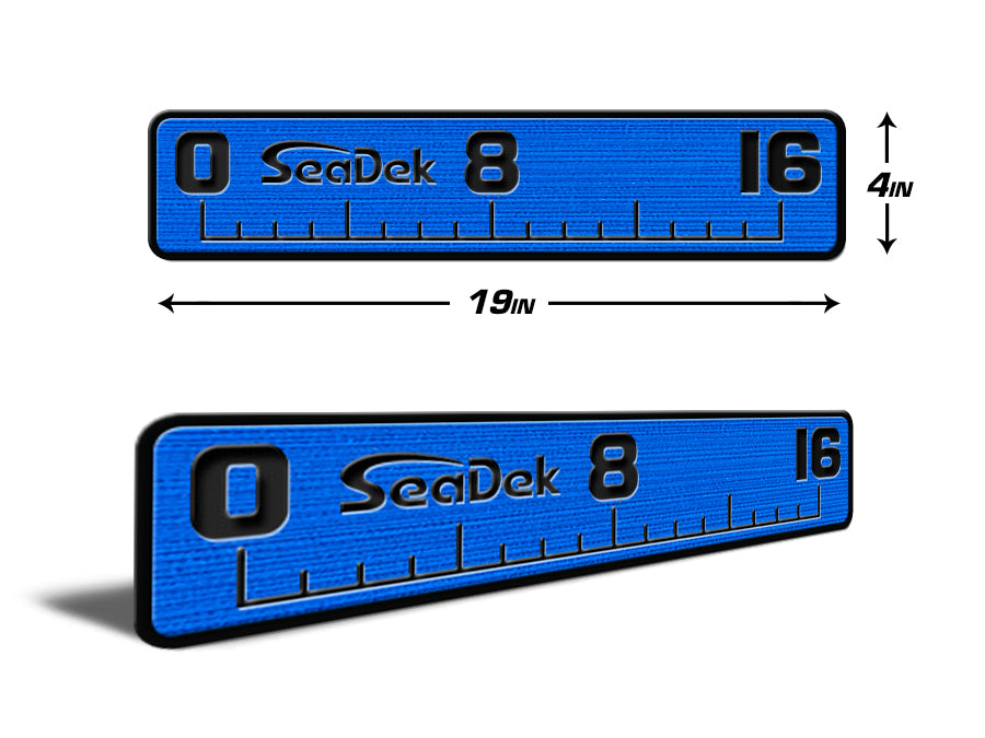 FISHING RULER DECAL Sticker for measuring fish 3m adhesive backed