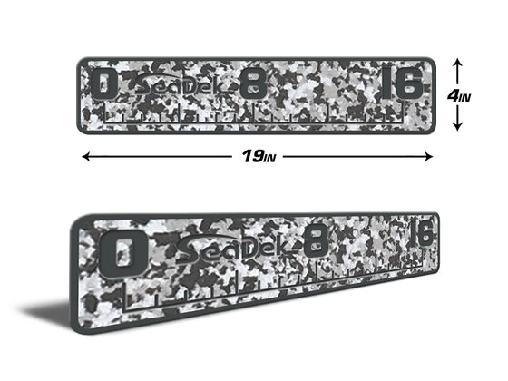 USATuff Fish Measuring Ruler / 16" Design / SeaDek Marine Mat EVA