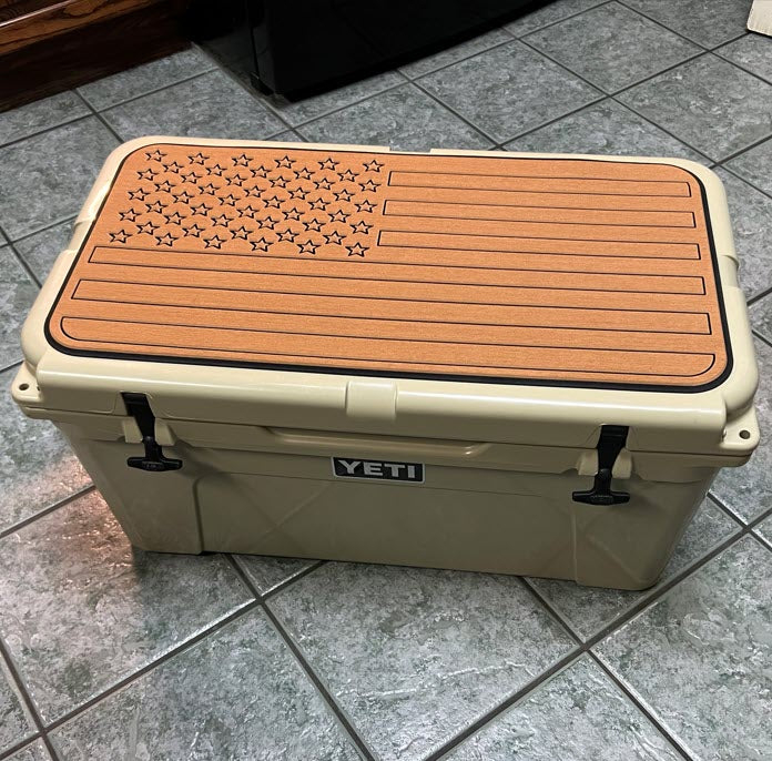 Custom Cooler Pad Top SeaDek YETI RTIC ORCA by USATuff 