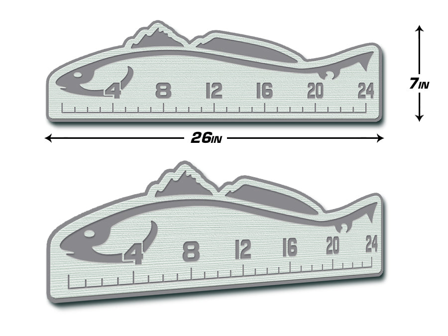 SeaDek Fish Ruler 24 Fishing Accessories - Redfish Design