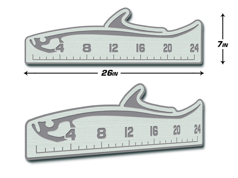 USATuff SeaDek Fish Measuring Rulers - 12 to 36 Sizes