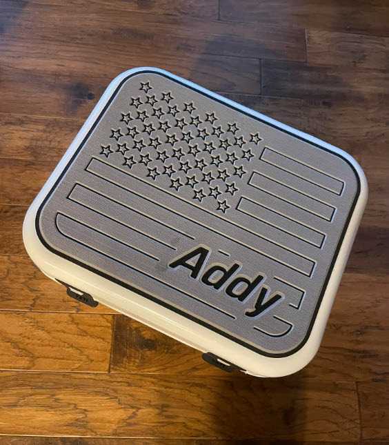 Custom Cooler Pad Top SeaDek YETI RTIC ORCA by USATuff