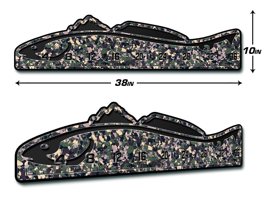 Red Fish Ruler SeaDek Fish Ruler 36