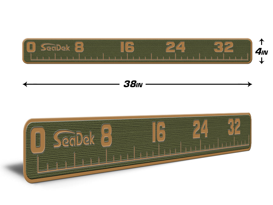 USATuff Fish Measuring Ruler / 36" Design / SeaDek Marine Mat EVA