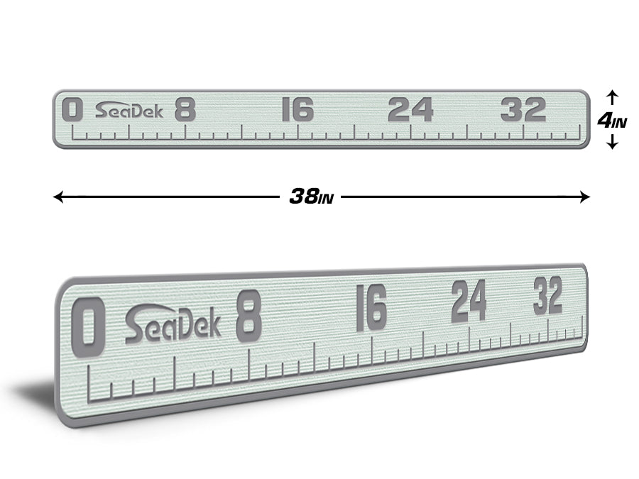 USATuff Fish Measuring Ruler / 36" Design / SeaDek Marine Mat EVA