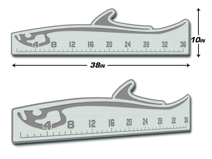 SeaDek Fish Ruler 36 Fishing Accessories - Tarpon Design
