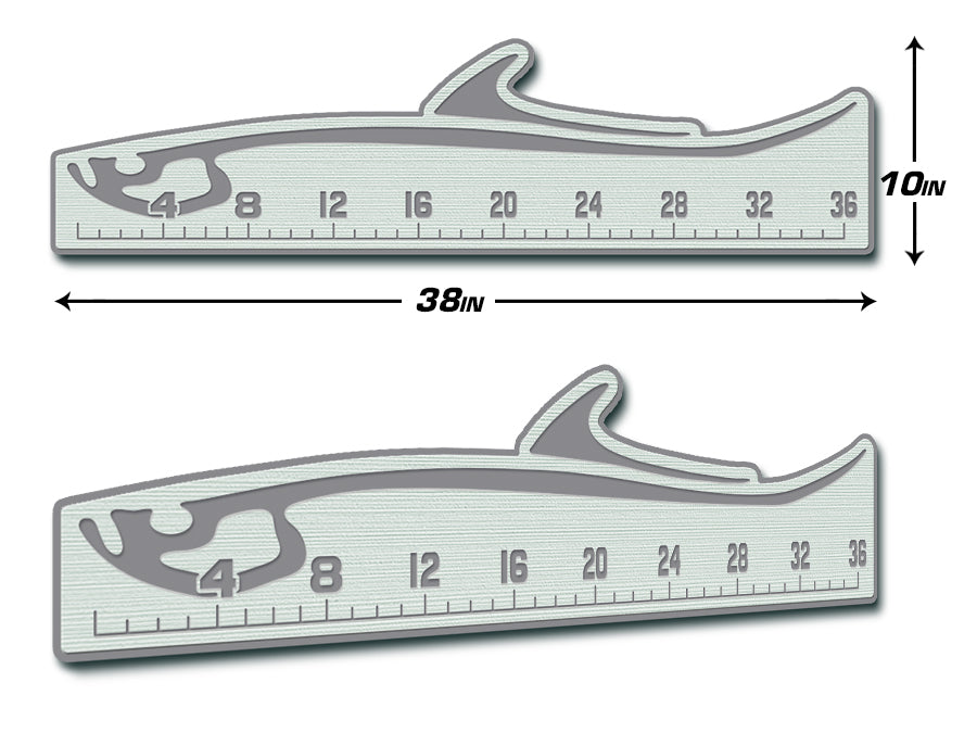 Prawn Ruler SeaDek Fish Ruler 36
