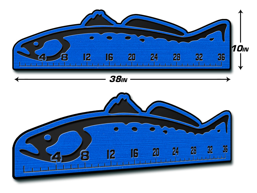 SeaDek Fish Ruler  36 Fishing Accessories - Trout Design
