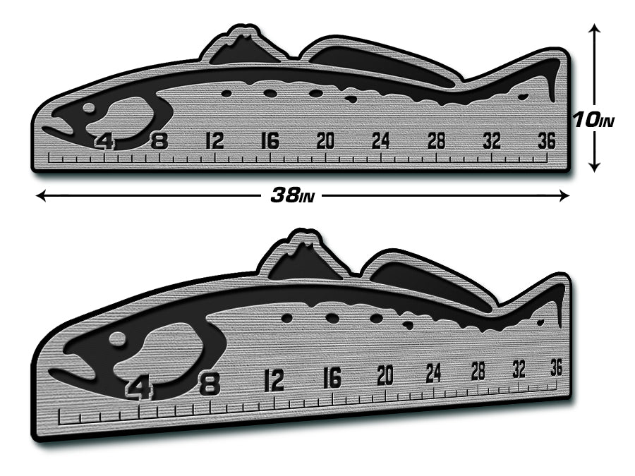 SeaDek Fish Ruler  36 Fishing Accessories - Trout Design