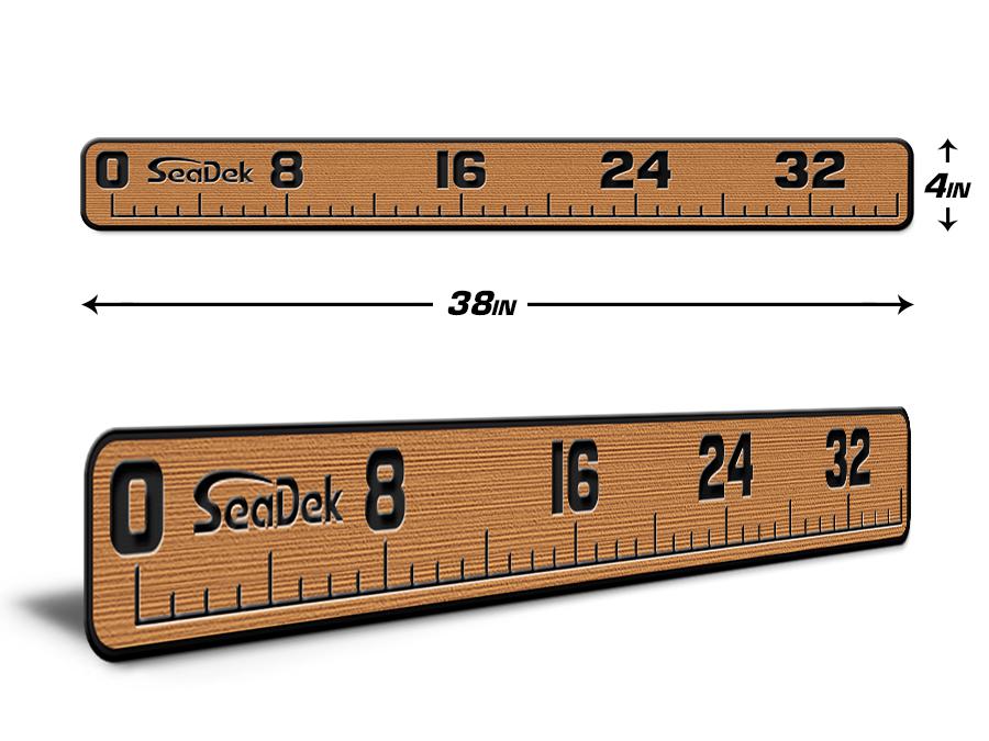 USATuff SeaDek Fish Measuring Rulers - 12 to 36 Sizes