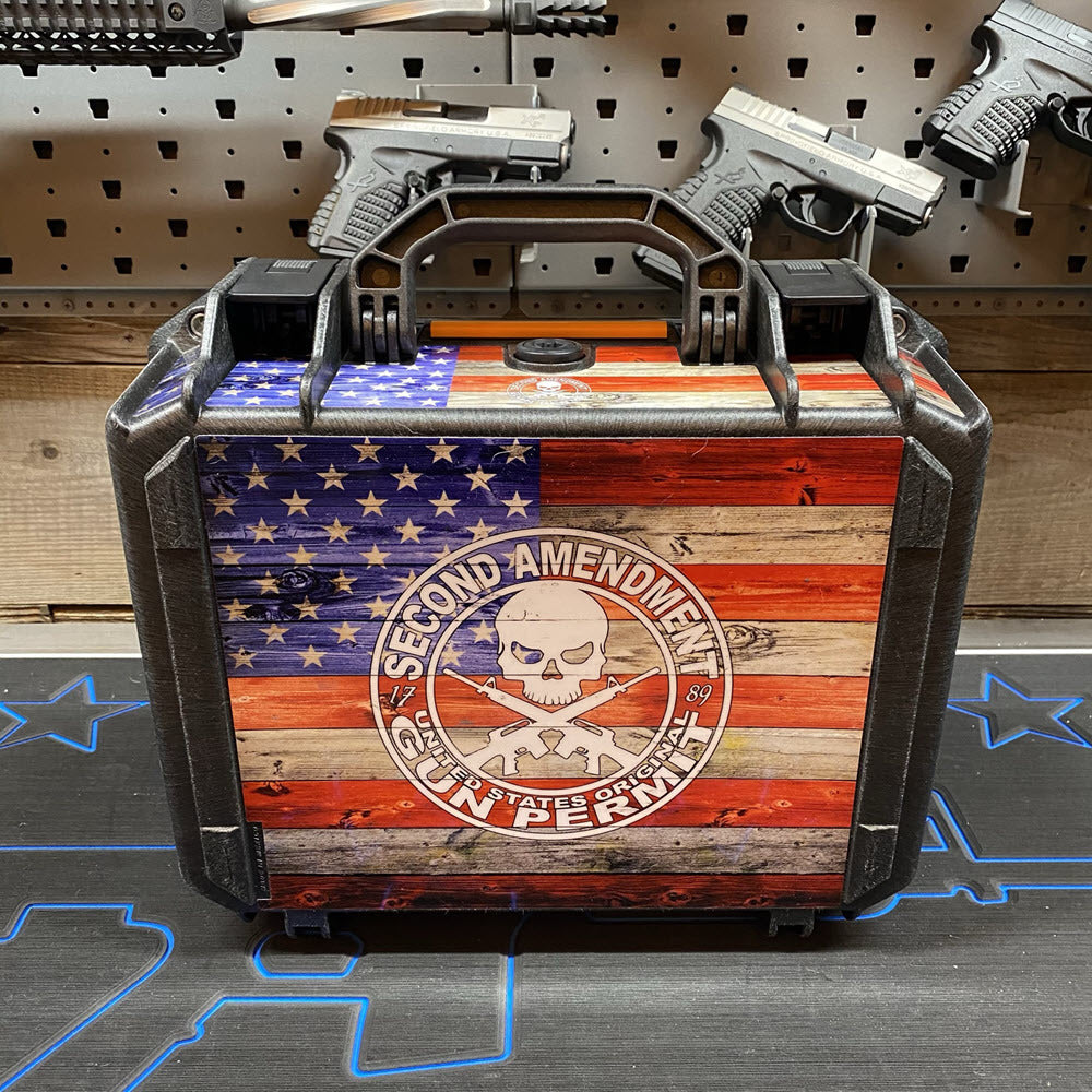 Pelican Vault SKB Gun Case Vinyl Wrap Skin by USATuff