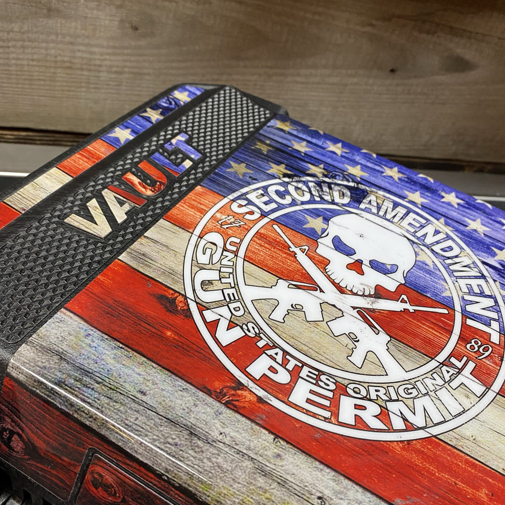 Pelican Vault SKB Gun Case Vinyl Wrap Skin by USATuff