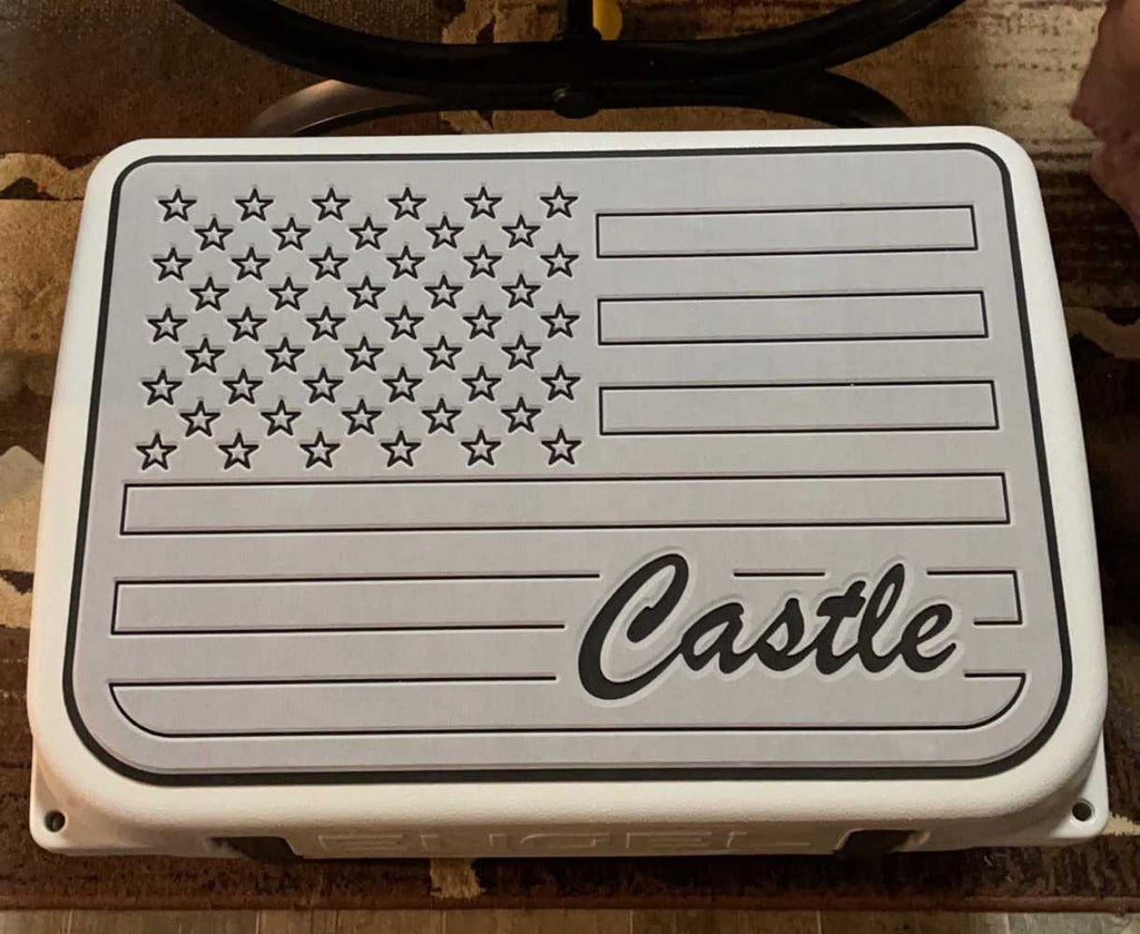 Custom Cooler Pad Top SeaDek YETI RTIC ORCA by USATuff