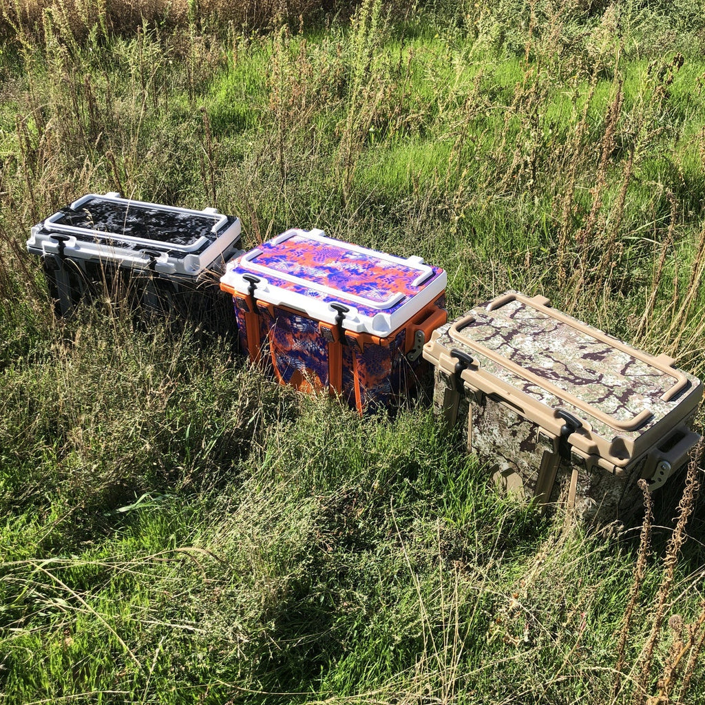 Kryptek Camouflage Cooler Wrap Collection by USATuff featuring Nox, Obscura Transitional, BSU, and Highlander Patterns. Learn more at USATuff.com